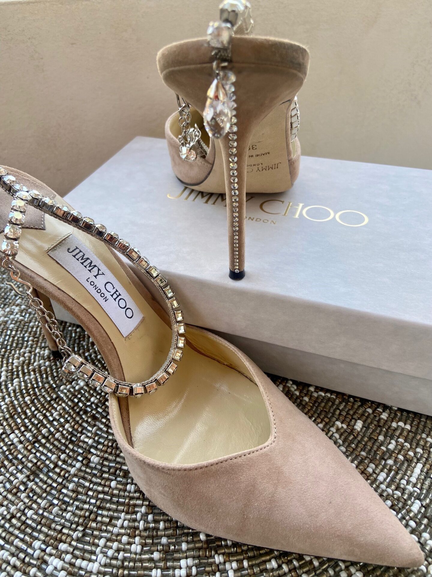 jimmy choo saeda sandal